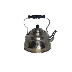 BROOKFIELD 2 QT Tea Kettle 18/10 Stainless with Black Handle